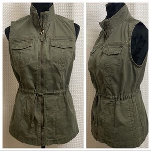 🛑SOLD🛑New Day Utility Vest Jacket Army Green
